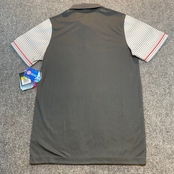 Brand New Nike Ohio State Buckeyes Football Polo Shirt Black Men's Size Small - Picture 6 of 8